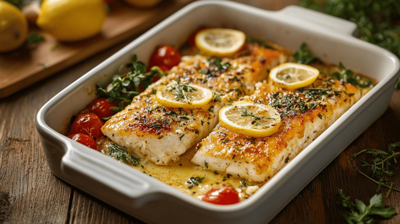 Pave de truite au four aux herbes fraiches : un plat minceur qui a du gout